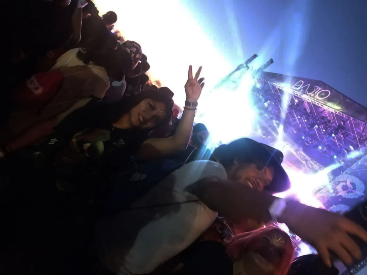 Crew Uncover en el festival